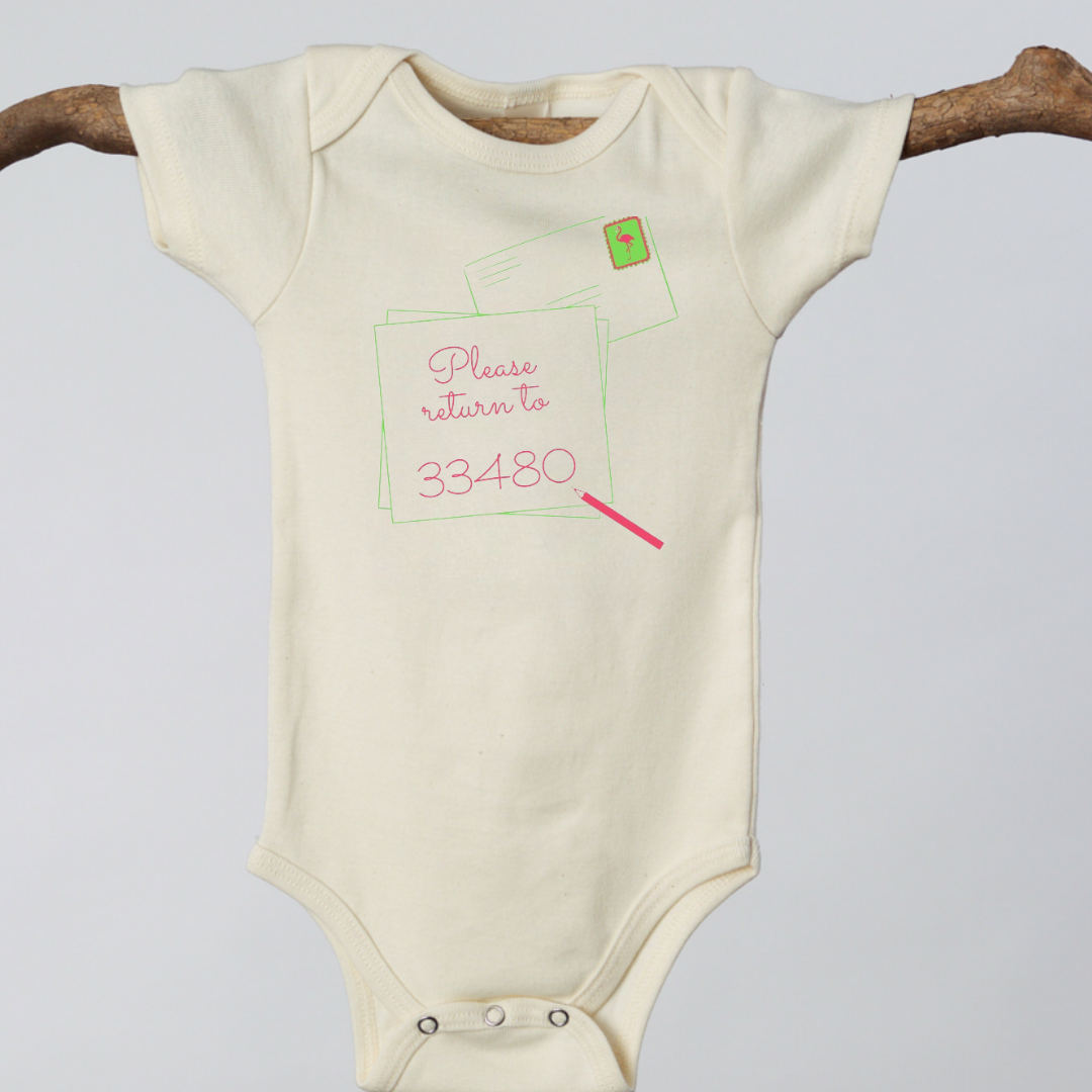 Palm Beach Short-Sleeve Romper