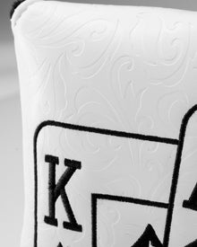 White Out Ace of Spades - Center Shaft Mallet Putter Cover, product image 9