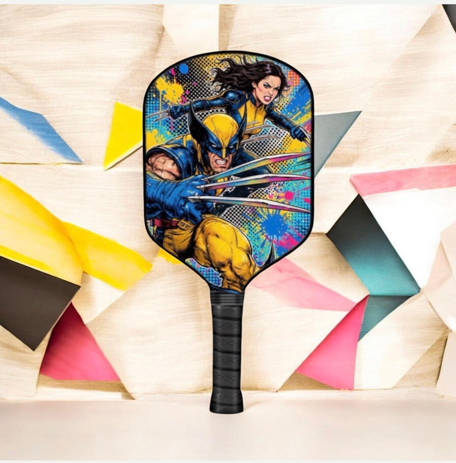Wolverine & X-23 - Pickleball Paddle