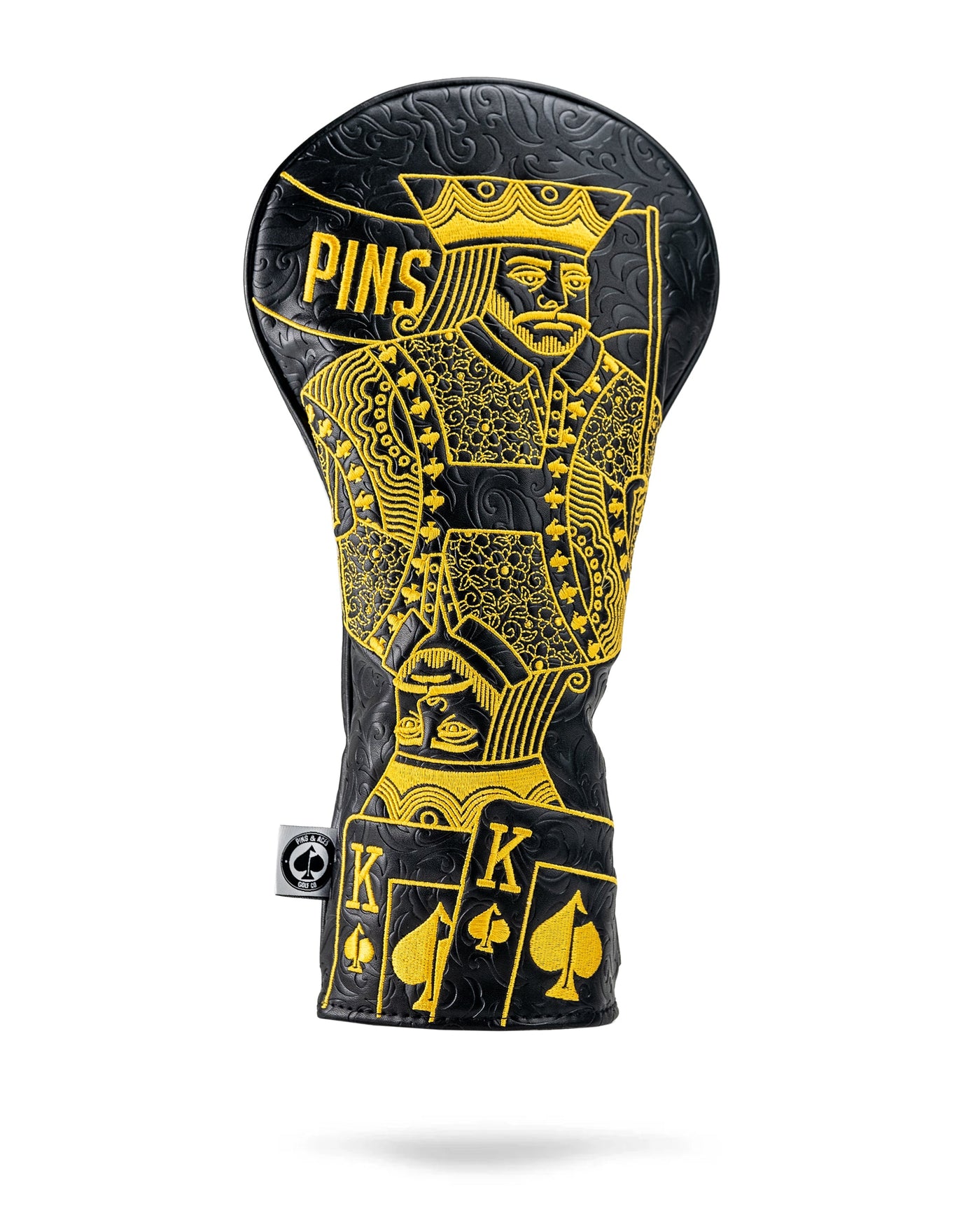 Black/Gold King of Spades - Driver Cover, product image 1