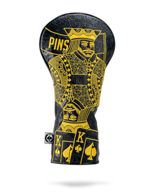 Black/Gold King of Spades - Driver Cover, product image 1