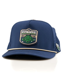 Zynbabwe Country Club Navy - Perforated Rope Hat, product image 4
