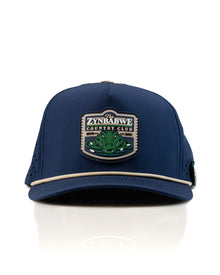 Zynbabwe Country Club Navy - Perforated Rope Hat, product image 6