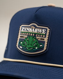 Zynbabwe Country Club Navy - Perforated Rope Hat, product image 3
