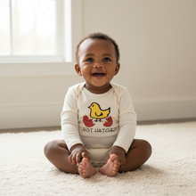Just Hatched Long-Sleeve Romper