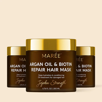 Argan Oil & Biotin Hair Repair Mask