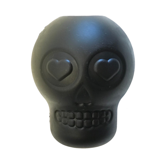 Magnum Sugar Skull Dog Chew Toy & Treat Dispenser - USA Made | SodaPup