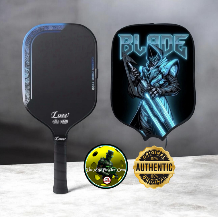 Luzz  Limited Edition Pro Blade2  Pickleball Paddle & Mad Pickler Cover pickleball accessory, supplier image 1