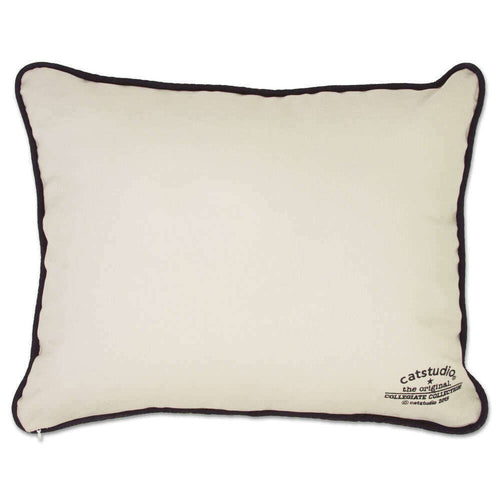 Boulder, University of Colorado Collegiate Embroidered Pillow by CatStudio