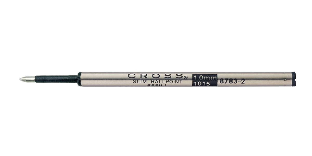 Slim Ballpoint Pen Refill - Black - Single Pack