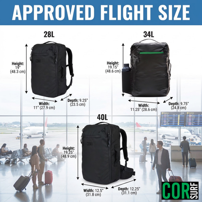 COR Surf Island Hopper 40L Carry-On Backpack