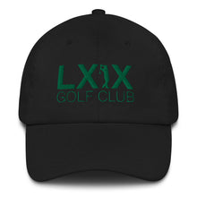 Swinger Logo Dad Hat - Kelly Green Logo by LXIX GOLF CLUB