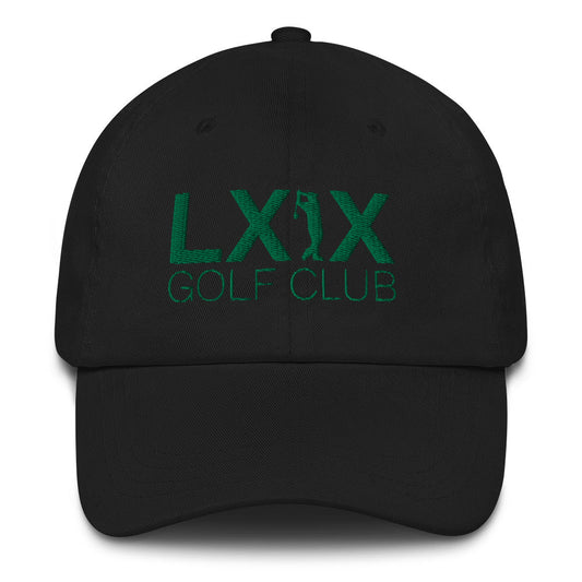 Swinger Logo Dad Hat - Kelly Green Logo by LXIX GOLF CLUB