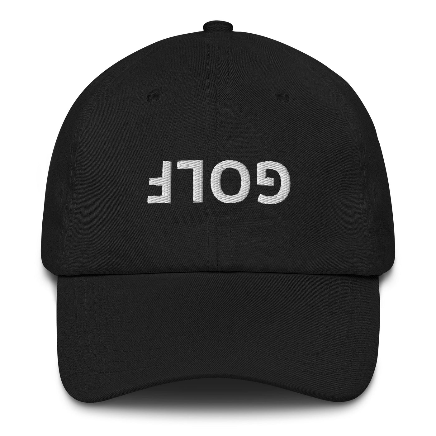 Upside Down Golf Dad Hat by LXIX GOLF CLUB — view 2