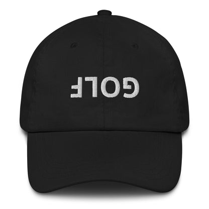 Upside Down Golf Dad Hat by LXIX GOLF CLUB — view 2