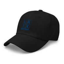 Four Box Logo Dad Hat - Blue Logo by LXIX GOLF CLUB — view 4