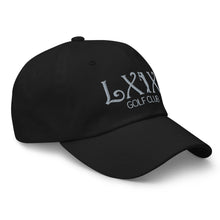 Curve Logo Dad Hat - Gray Logo by LXIX GOLF CLUB — view 3