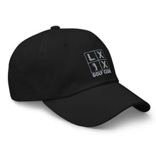 Four Box Logo Dad Hat - Gray Logo by LXIX GOLF CLUB — view 2