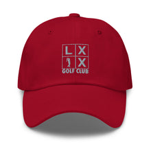 Four Box Logo Dad Hat - Gray Logo by LXIX GOLF CLUB — view 7