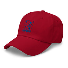 Four Box Logo Dad Hat - Blue Logo by LXIX GOLF CLUB — view 10