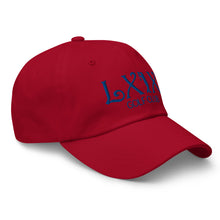 Curve Logo Dad Hat - Blue Logo by LXIX GOLF CLUB — view 9