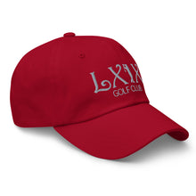 Curve Logo Dad Hat - Gray Logo by LXIX GOLF CLUB — view 8