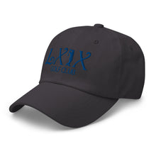 Curve Logo Dad Hat - Blue Logo by LXIX GOLF CLUB — view 16