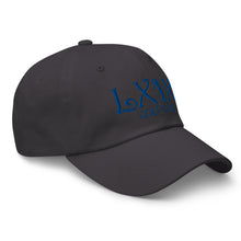 Curve Logo Dad Hat - Blue Logo by LXIX GOLF CLUB — view 15