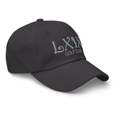 Curve Logo Dad Hat - Gray Logo by LXIX GOLF CLUB — view 14