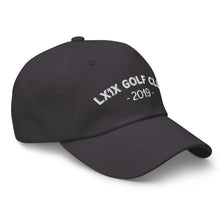 Arch Logo Dad Hat - White Logo by LXIX GOLF CLUB — view 11