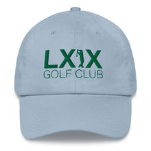 Swinger Logo Dad Hat - Kelly Green Logo by LXIX GOLF CLUB — view 5