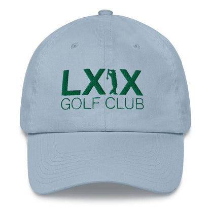 Swinger Logo Dad Hat - Kelly Green Logo by LXIX GOLF CLUB — view 5