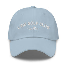 Arch Logo Dad Hat - White Logo by LXIX GOLF CLUB — view 16