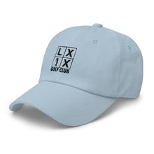 Four Box Logo Dad Hat - Black Logo by LXIX GOLF CLUB — view 21