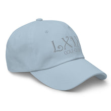 Curve Logo Dad Hat - Gray Logo by LXIX GOLF CLUB — view 20