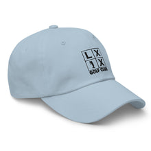Four Box Logo Dad Hat - Black Logo by LXIX GOLF CLUB — view 20