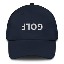 Upside Down Golf Dad Hat by LXIX GOLF CLUB