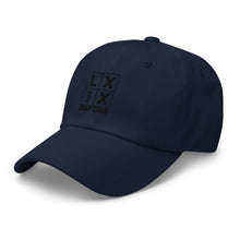 Four Box Logo Dad Hat - Black Logo by LXIX GOLF CLUB — view 6