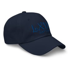 Curve Logo Dad Hat - Blue Logo by LXIX GOLF CLUB — view 6