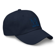 Four Box Logo Dad Hat - Blue Logo by LXIX GOLF CLUB — view 6