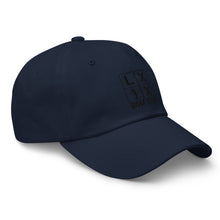 Four Box Logo Dad Hat - Black Logo by LXIX GOLF CLUB — view 5