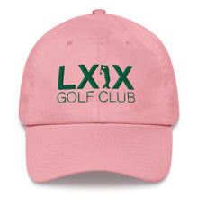 Swinger Logo Dad Hat - Kelly Green Logo by LXIX GOLF CLUB — view 4