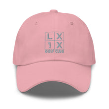 Four Box Logo Dad Hat - Gray Logo by LXIX GOLF CLUB — view 16