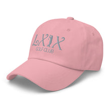 Curve Logo Dad Hat - Gray Logo by LXIX GOLF CLUB — view 18