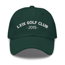 Arch Logo Dad Hat - White Logo by LXIX GOLF CLUB — view 7