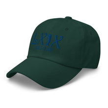 Curve Logo Dad Hat - Blue Logo by LXIX GOLF CLUB — view 13