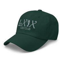 Curve Logo Dad Hat - Gray Logo by LXIX GOLF CLUB — view 12
