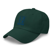 Four Box Logo Dad Hat - Blue Logo by LXIX GOLF CLUB — view 13