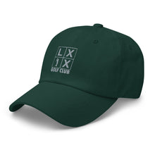 Four Box Logo Dad Hat - Gray Logo by LXIX GOLF CLUB — view 12