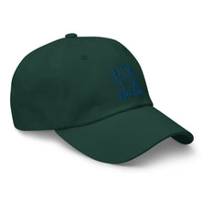 Four Box Logo Dad Hat - Blue Logo by LXIX GOLF CLUB — view 12